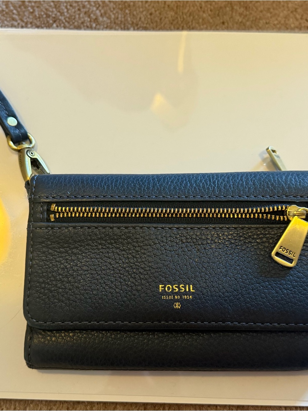 Women’s Navy Wristlet Wallet - Fossil